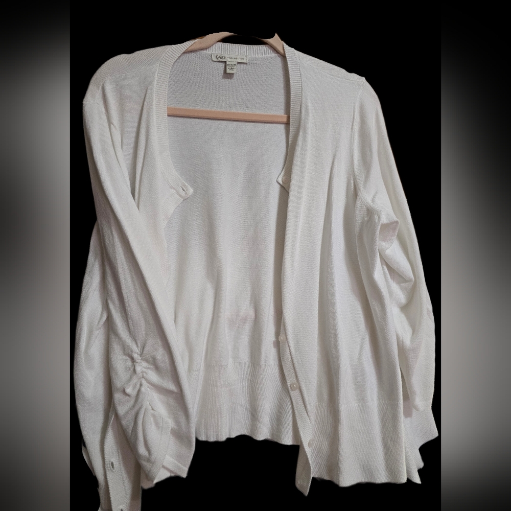 Cato White Sweater